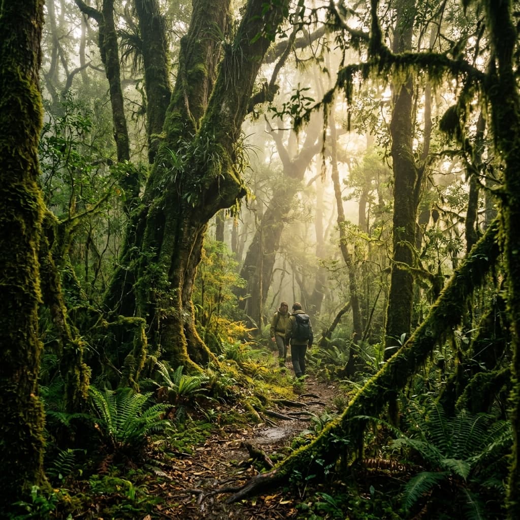 Inmersión en el bosque